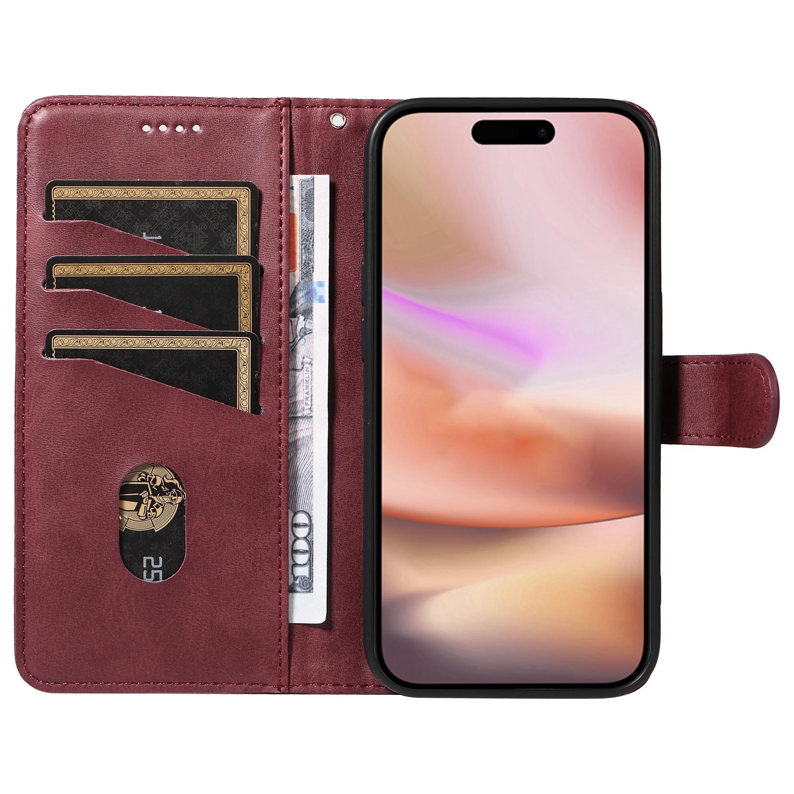 For iPhone 16 Case Wallet PU Leather Folio Flip Phone Cover T-Shaped Lines
For iPhone 16 Case Wallet PU Leather Folio Flip Phone Cover T-Shaped Lines