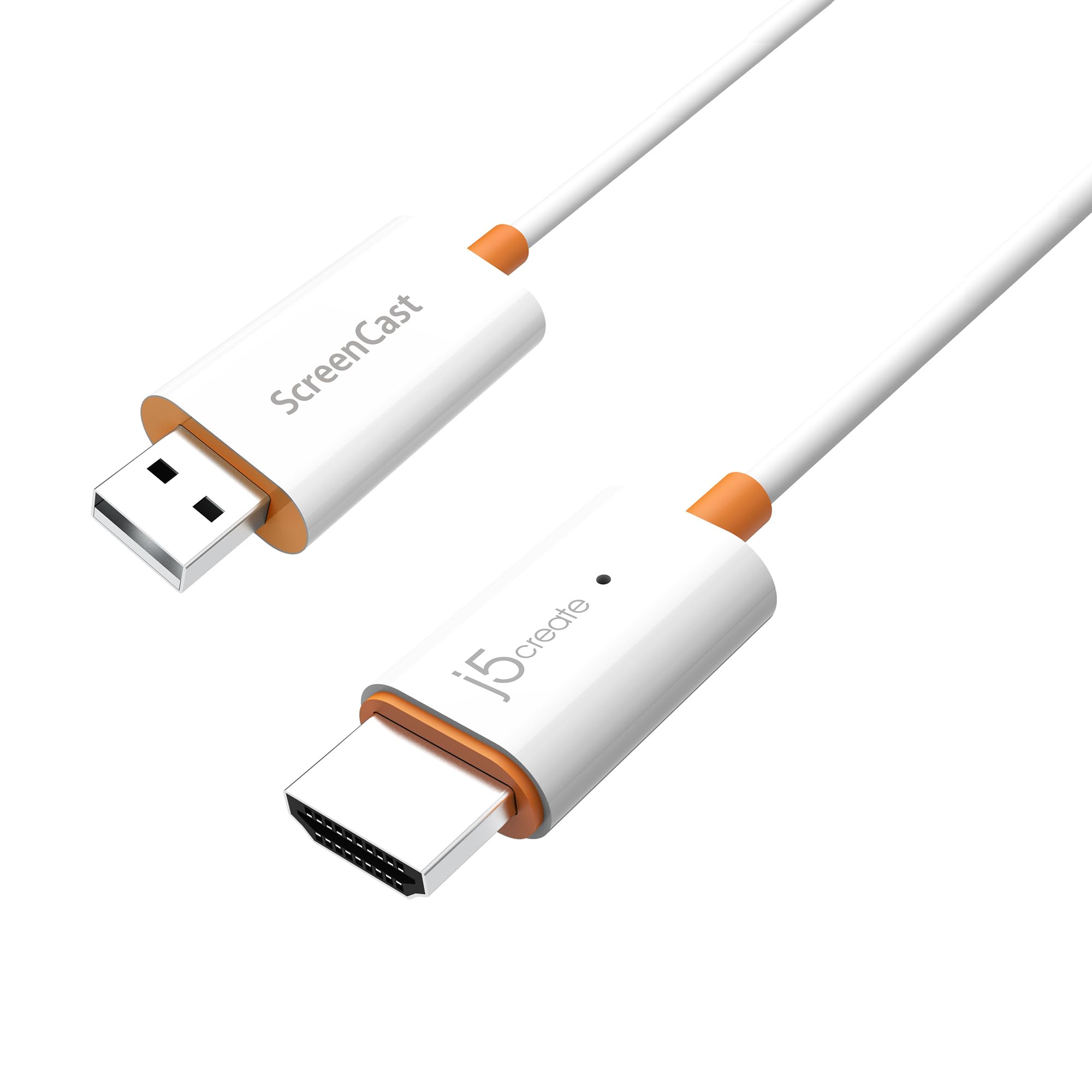 j5create Wireless HDMI Dongle Receiver 1080p 60Hz with Windows Mac Android or Googlecast via iOS Display Mirroring Dual Monitor Setting 5G/2.4GHz
j5create Wireless HDMI Dongle Receiver 1080p 60Hz with Windows Mac Android or Googlecast via iOS Display Mirroring Dual Monitor Setting 5G/2.4GHz
