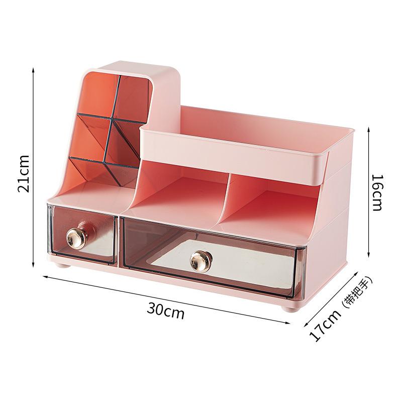 Large Capacity Desktop Organizer - Drawer Type Pen Holder & Stationery Rack Includes standard and round handles
Large Capacity Desktop Organizer - Drawer Type Pen Holder & Stationery Rack Includes standard and round handles