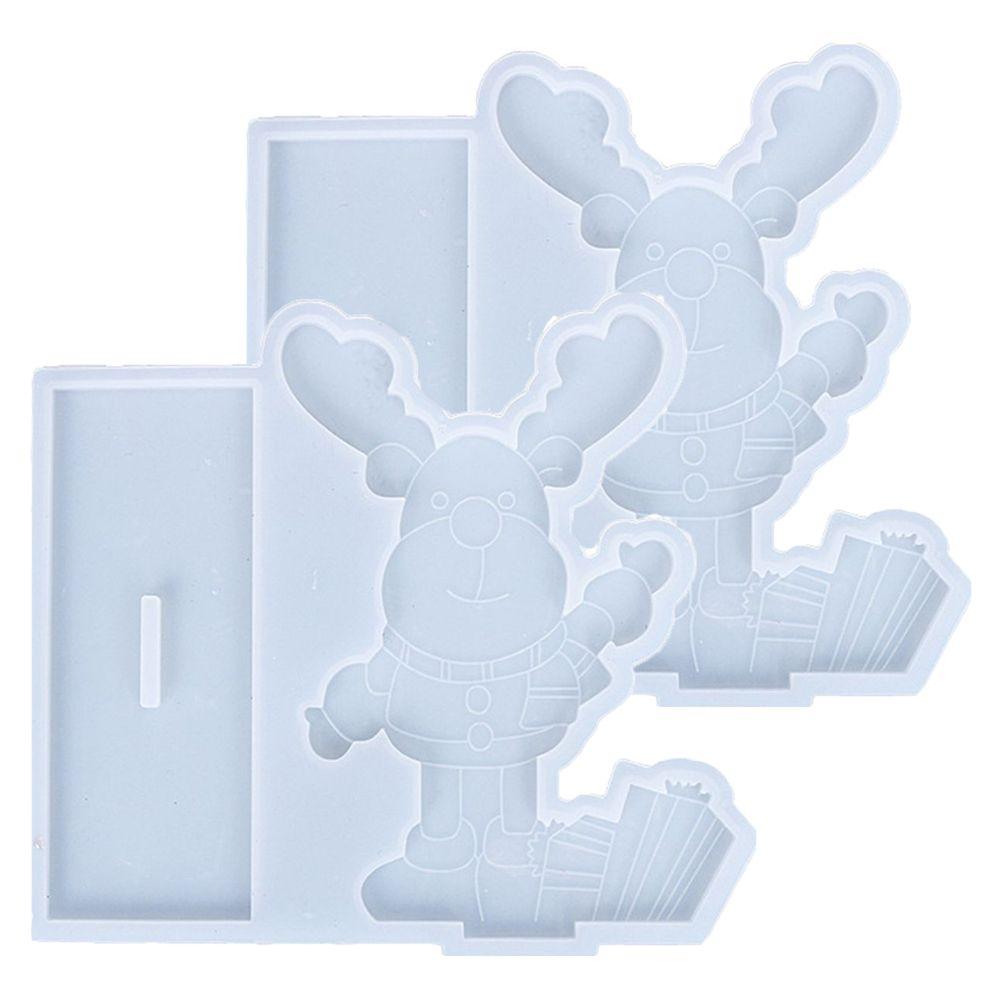 2Pcs Handmade Fondant Cake Decoration Christmas Deer Ornaments Resin Mold Table Sign Silicone Mold
2Pcs Handmade Fondant Cake Decoration Christmas Deer Ornaments Resin Mold Table Sign Silicone Mold