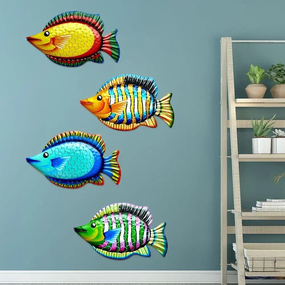 Metal Fish Wall Decoration Realistic Animal Statue Sculpture Garden Figurine Living Room
Metal Fish Wall Decoration Realistic Animal Statue Sculpture Garden Figurine Living Room