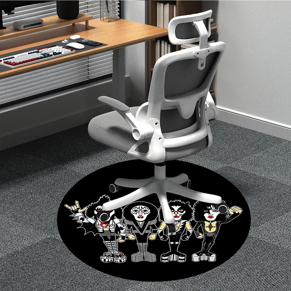 1PC KISS Band Office Round Rug - Perfect for Office or Study Decor, Non-Slip Backing, Decorative Floor Mat yy250916070 80cm by 80cm
1PC KISS Band Office Round Rug - Perfect for Office or Study Decor, Non-Slip Backing, Decorative Floor Mat yy250916070 80cm by 80cm