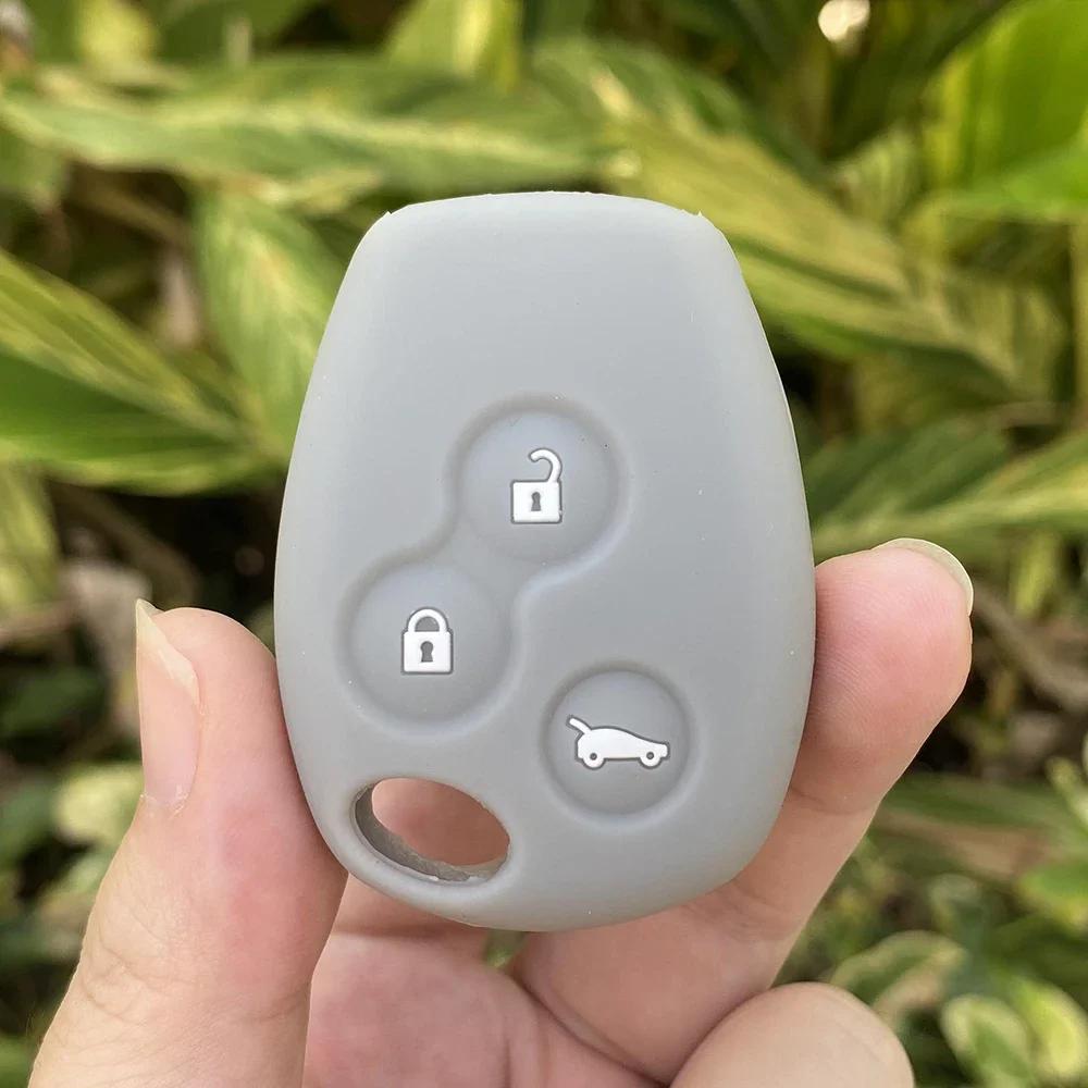 3 Button Silicone Rubber Car Key Shell Cover Case Protector for Renault Duster Logan Fluence Clio Vivaro Master Traffic сірий
3 Button Silicone Rubber Car Key Shell Cover Case Protector for Renault Duster Logan Fluence Clio Vivaro Master Traffic сірий