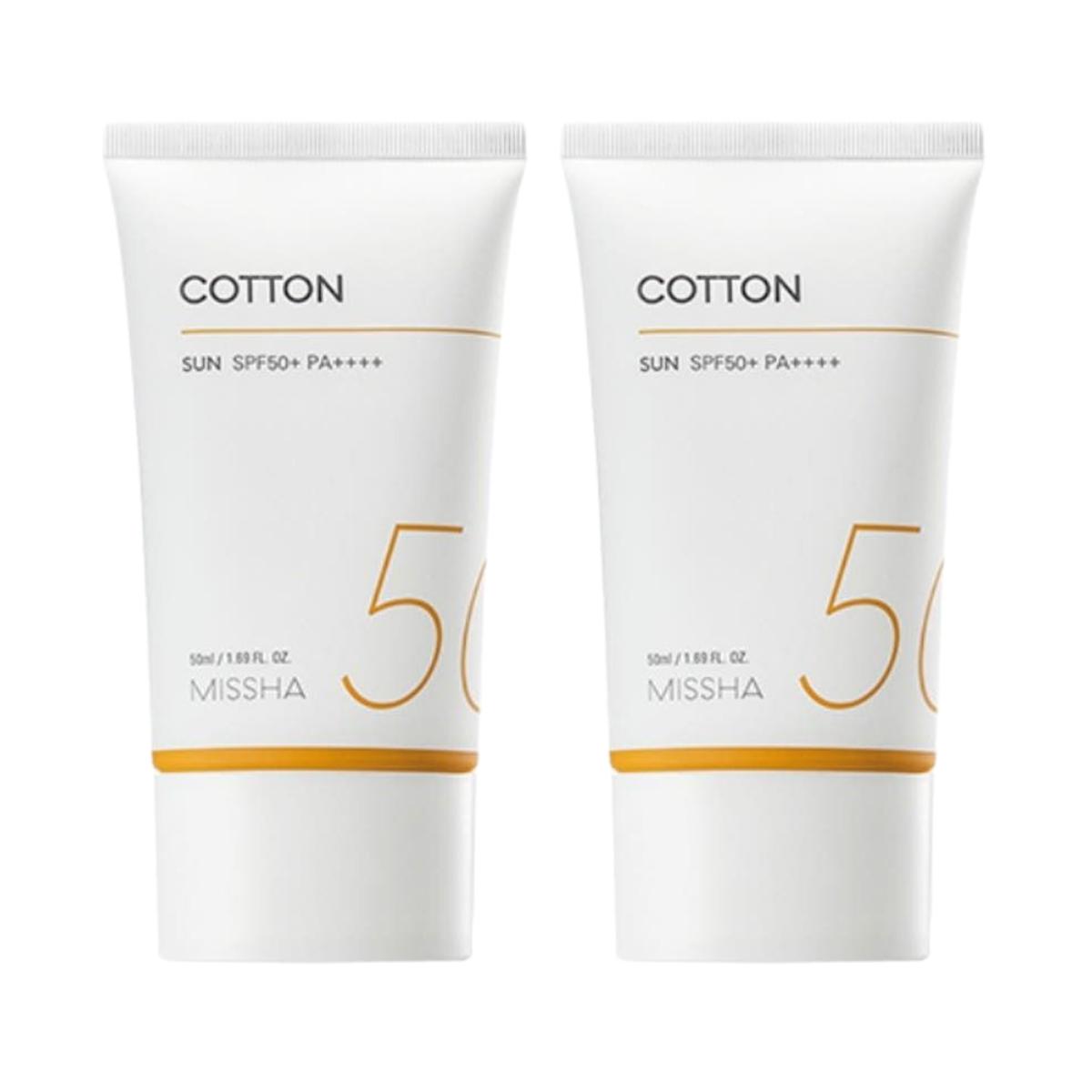 MISSHA All Around Safe Block Cotton Sun Cream SPF50+/PA++++ 50ml x 2ea Oil-Control Matte Finish Sunscreen
MISSHA All Around Safe Block Cotton Sun Cream SPF50+/PA++++ 50ml x 2ea Oil-Control Matte Finish Sunscreen