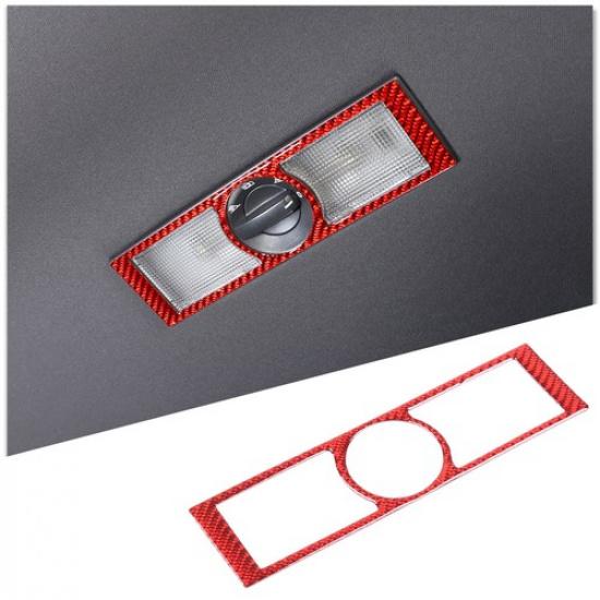 Red Carbon Fiber Rear Reading Lamp Interior Trim For Seat Leon 2008-12
Red Carbon Fiber Rear Reading Lamp Interior Trim For Seat Leon 2008-12