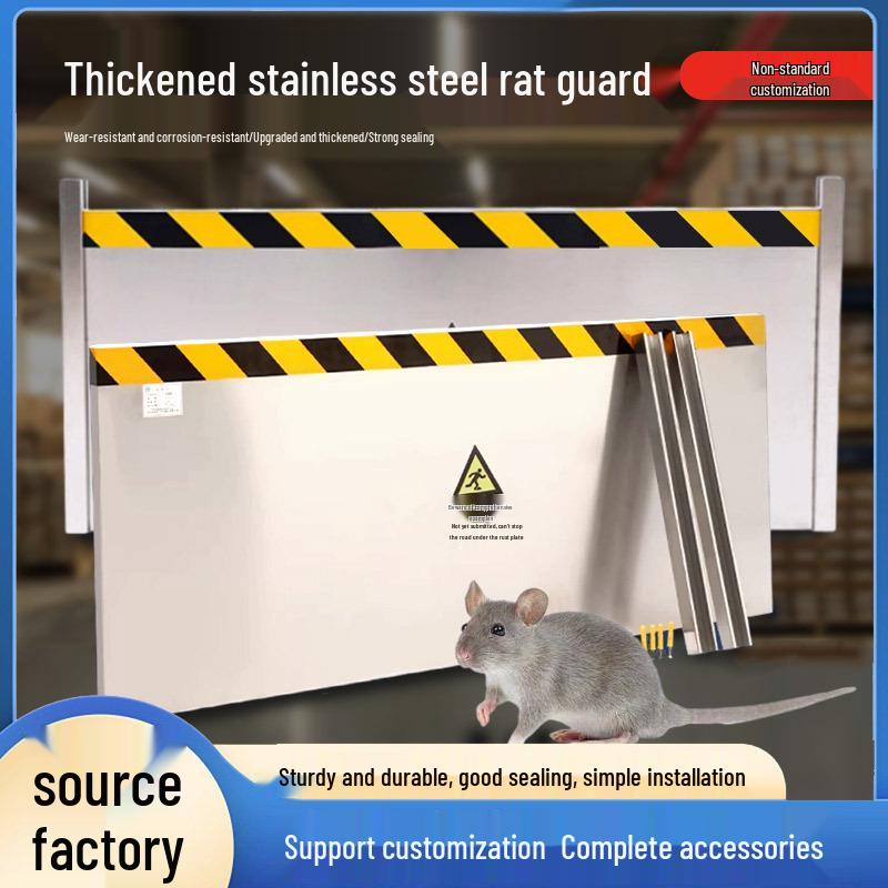 Custom Size Stainless Steel Rat-Proof Board: Single or Double-Sided for Kitchens, Warehouses, Hospitals, Granaries, and More Polyurethane Rat Barrier
Custom Size Stainless Steel Rat-Proof Board: Single or Double-Sided for Kitchens, Warehouses, Hospitals, Granaries, and More Polyurethane Rat Barrier