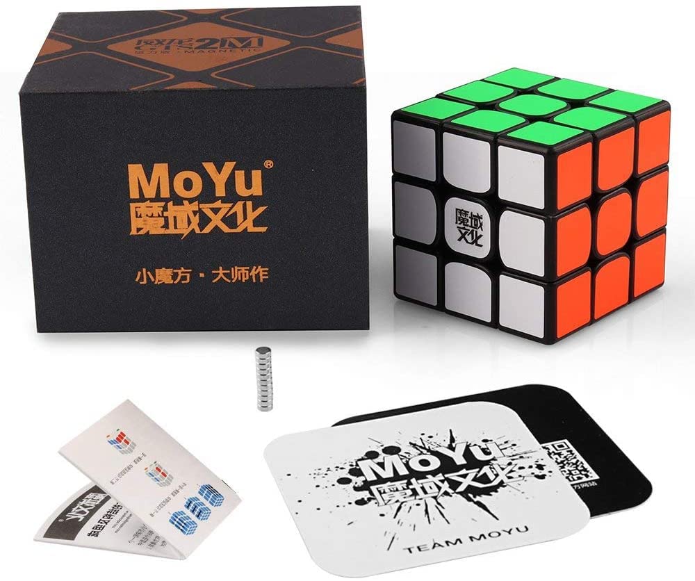 MoYu Weilong GTS2M Magnet 3x3x3 Competition Cube Super Smooth Seconds WCA World Record Creation World Class Cube Black Body Built-in 3.47
MoYu Weilong GTS2M Magnet 3x3x3 Competition Cube Super Smooth Seconds WCA World Record Creation World Class Cube Black Body Built-in 3.47