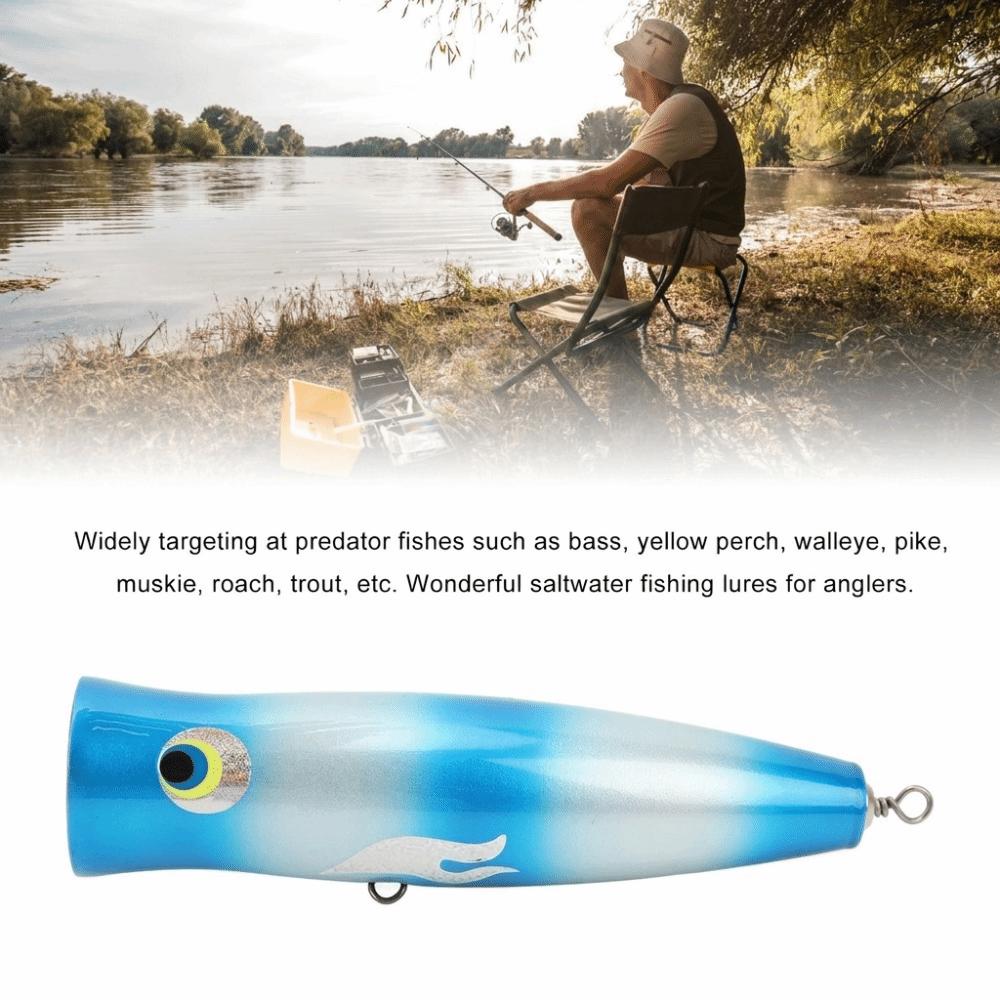 20cm 185g GT Popper Lure Lightweight Tuna Popper Lure Durable Topwater Popper Lure Trolling синій
20cm 185g GT Popper Lure Lightweight Tuna Popper Lure Durable Topwater Popper Lure Trolling синій