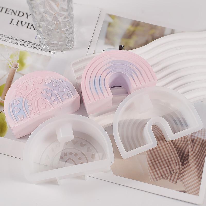 1 шт. Подсвечник Силиконовые формы Радужный мост Подсвечник Форма 
1 шт. Подсвечник Силиконовые формы Радужный мост Подсвечник Форма