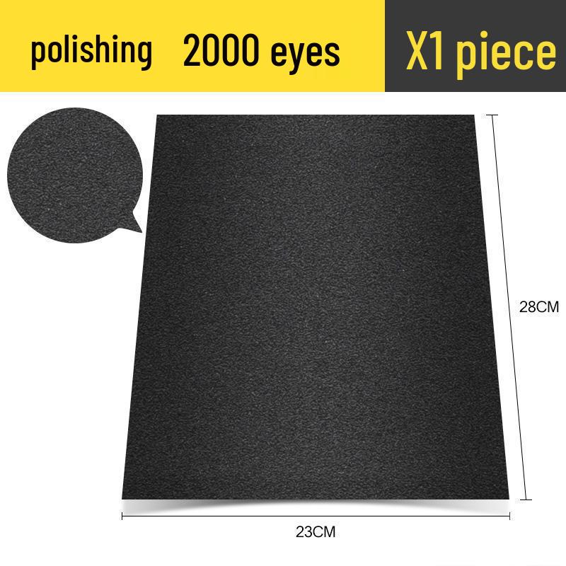 Сверхтонкая наждачная бумага для полировки и шлифовки - Мелкая зернистость
Сверхтонкая наждачная бумага для полировки и шлифовки - Мелкая зернистость