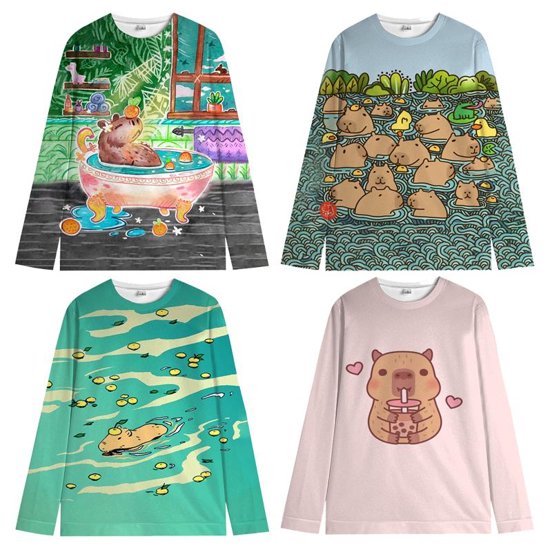 Детская толстовка с круглым вырезом Capybara My Spirit Animal с мягким мультяшным принтом, удобная повседневная одежда унисекс для мальчиков и девочек 100 белый
Детская толстовка с круглым вырезом Capybara My Spirit Animal с мягким мультяшным принтом, удобная повседневная одежда унисекс для мальчиков и девочек 100 белый
