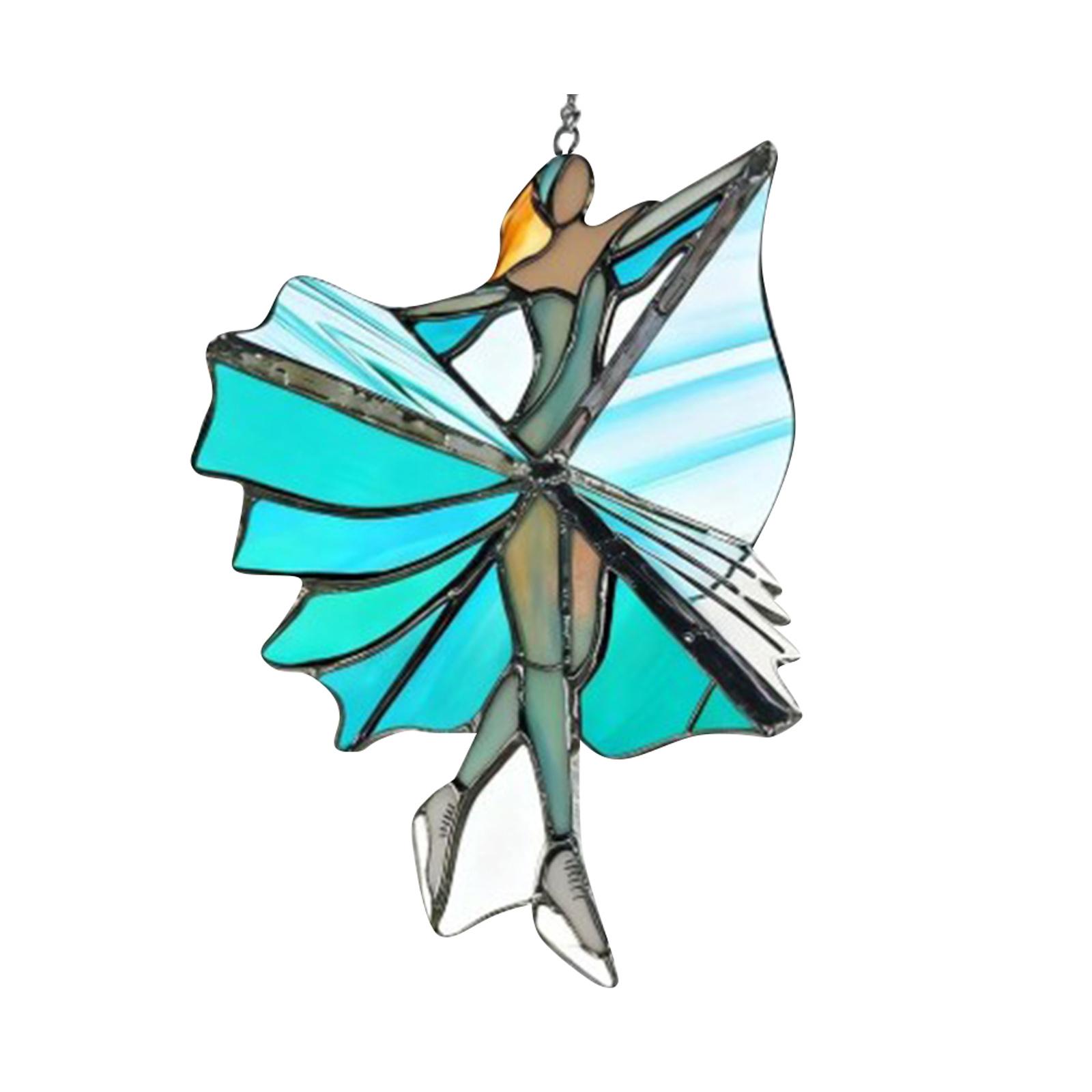 Handmade Stained Glass – Ice Dancing Lady Design, Graceful Glass Art For Window, Garden & Home Decor (3 Pcs) One Size
Handmade Stained Glass – Ice Dancing Lady Design, Graceful Glass Art For Window, Garden & Home Decor (3 Pcs) One Size