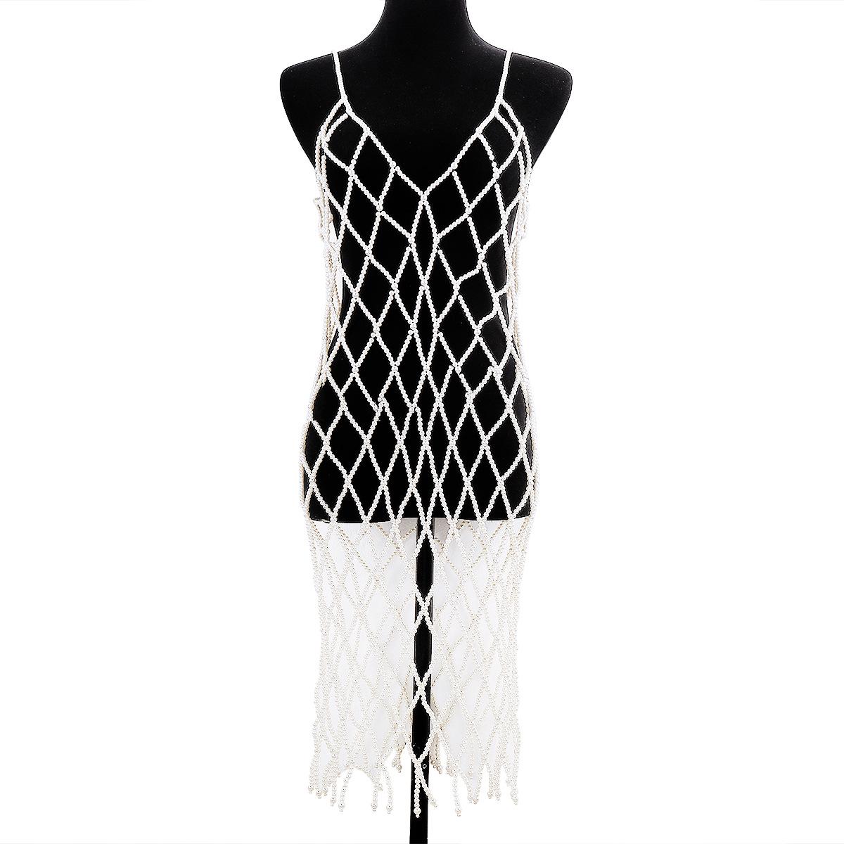 Элегантное платье с жемчужной полой длинной кисточкой, ретро-преувеличенная тяжелая майка-бодичейн
Элегантное платье с жемчужной полой длинной кисточкой, ретро-преувеличенная тяжелая майка-бодичейн