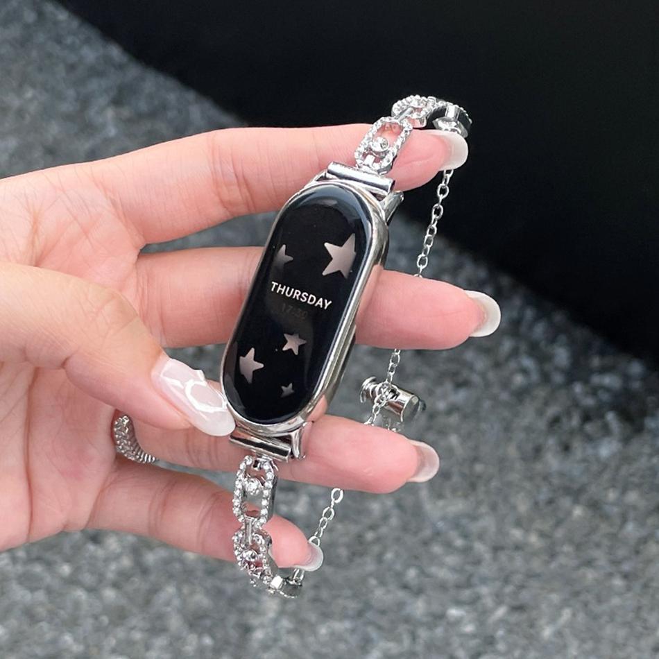 Luxury Shiny Diamond Loop Metal Bracelet For Xiaomi Mi Band 10 8 9 Pro Strap Miband 9Pro 8 Pro Smart Watch Replacement Wristband For Mi Band 8 9 10
Luxury Shiny Diamond Loop Metal Bracelet For Xiaomi Mi Band 10 8 9 Pro Strap Miband 9Pro 8 Pro Smart Watch Replacement Wristband For Mi Band 8 9 10