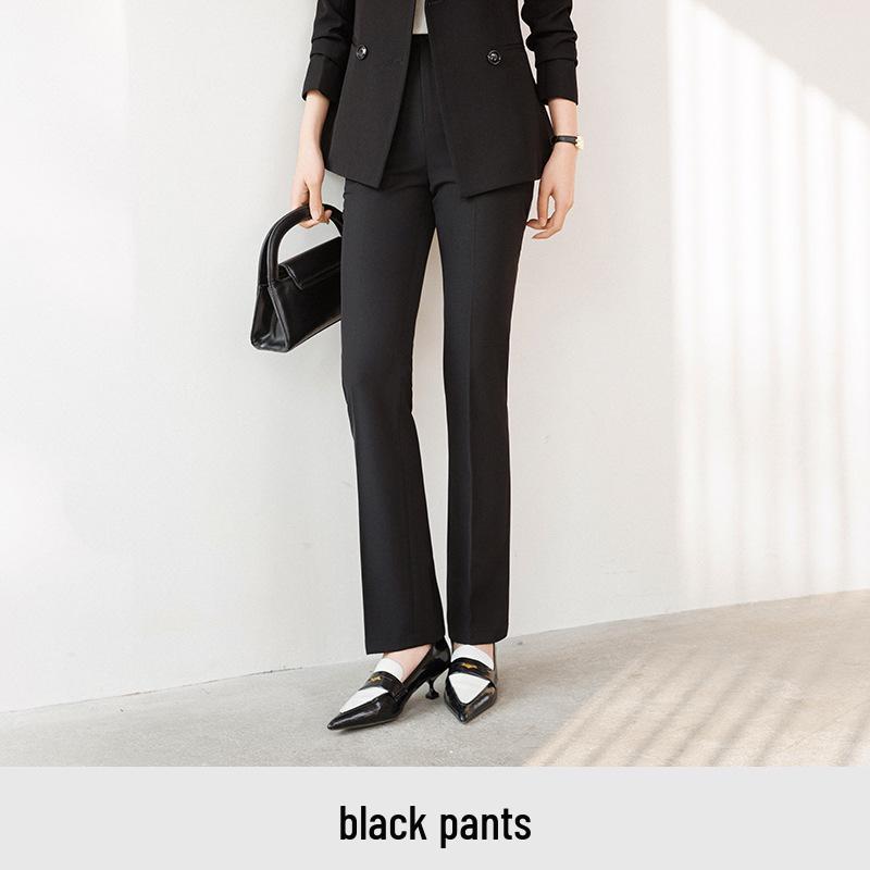 Women s Black Suit Set: Spring-Autumn Formal Workwear for Professional Occasions. XXXL
Women s Black Suit Set: Spring-Autumn Formal Workwear for Professional Occasions. XXXL