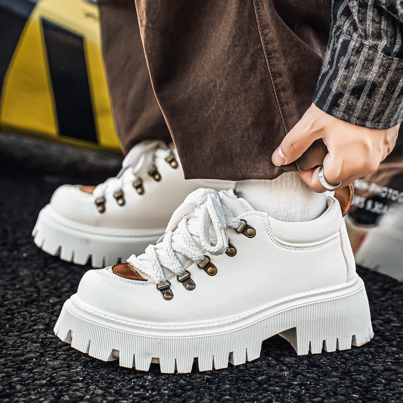 ins locomotive martin shoes short taller big head derby shoes casual shoes leather shoes 45 білий
ins locomotive martin shoes short taller big head derby shoes casual shoes leather shoes 45 білий