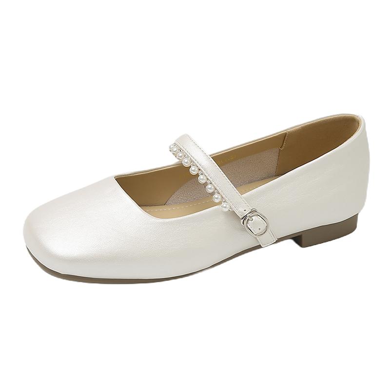 Туфли-лодочки с квадратным носком, неглубоким вырезом, мягкой подошвой и мягкими боками, летние новые, с бисером, на ремешке, противоскользящие, износостойкие, на плоской подошве 40 бежевый
Туфли-лодочки с квадратным носком, неглубоким вырезом, мягкой подошвой и мягкими боками, летние новые, с бисером, на ремешке, противоскользящие, износостойкие, на плоской подошве 40 бежевый