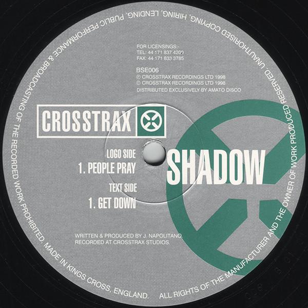 12inch Record SHADOW - People Pray / Get Down BSE006 Mad Cow, Crosst 1998 UK Dance & Electronica Used
12inch Record SHADOW - People Pray / Get Down BSE006 Mad Cow, Crosst 1998 UK Dance & Electronica Used