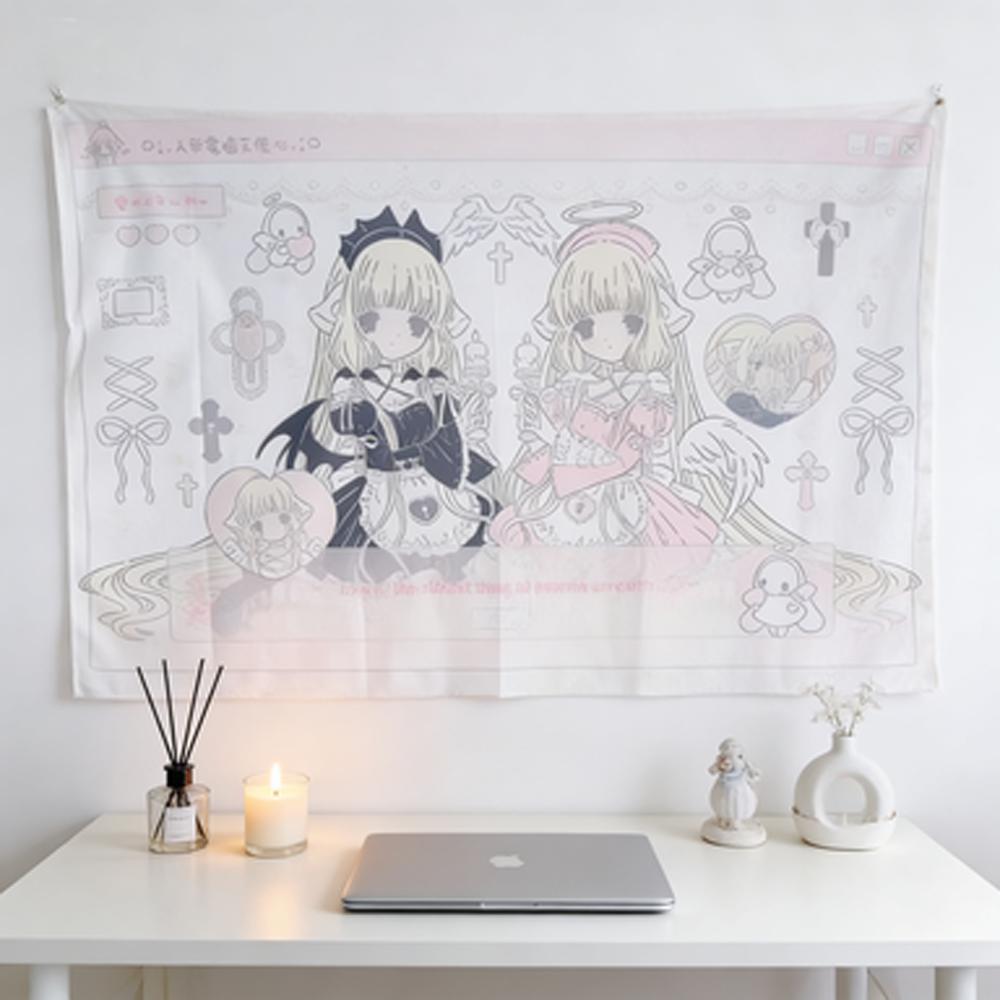 Chobits Kawaii Pink Anime Girl Tapestry Wall Decor Lovely Fashion Bedroom Background Home Decoration 74x94cm(29x37in)
Chobits Kawaii Pink Anime Girl Tapestry Wall Decor Lovely Fashion Bedroom Background Home Decoration 74x94cm(29x37in)