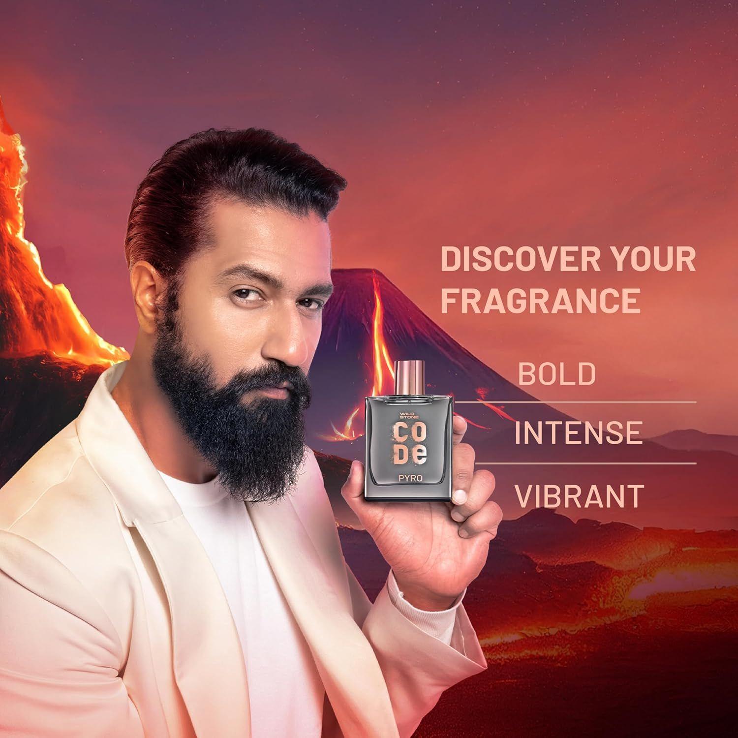 Wild Stone CODE Pyro Парфюмированная вода для мужчин, 100 мл|Смелый, интенсивный и яркий аромат| Роскошные мужские духи с стойким ароматом 100ML
Wild Stone CODE Pyro Парфюмированная вода для мужчин, 100 мл|Смелый, интенсивный и яркий аромат| Роскошные мужские духи с стойким ароматом 100ML