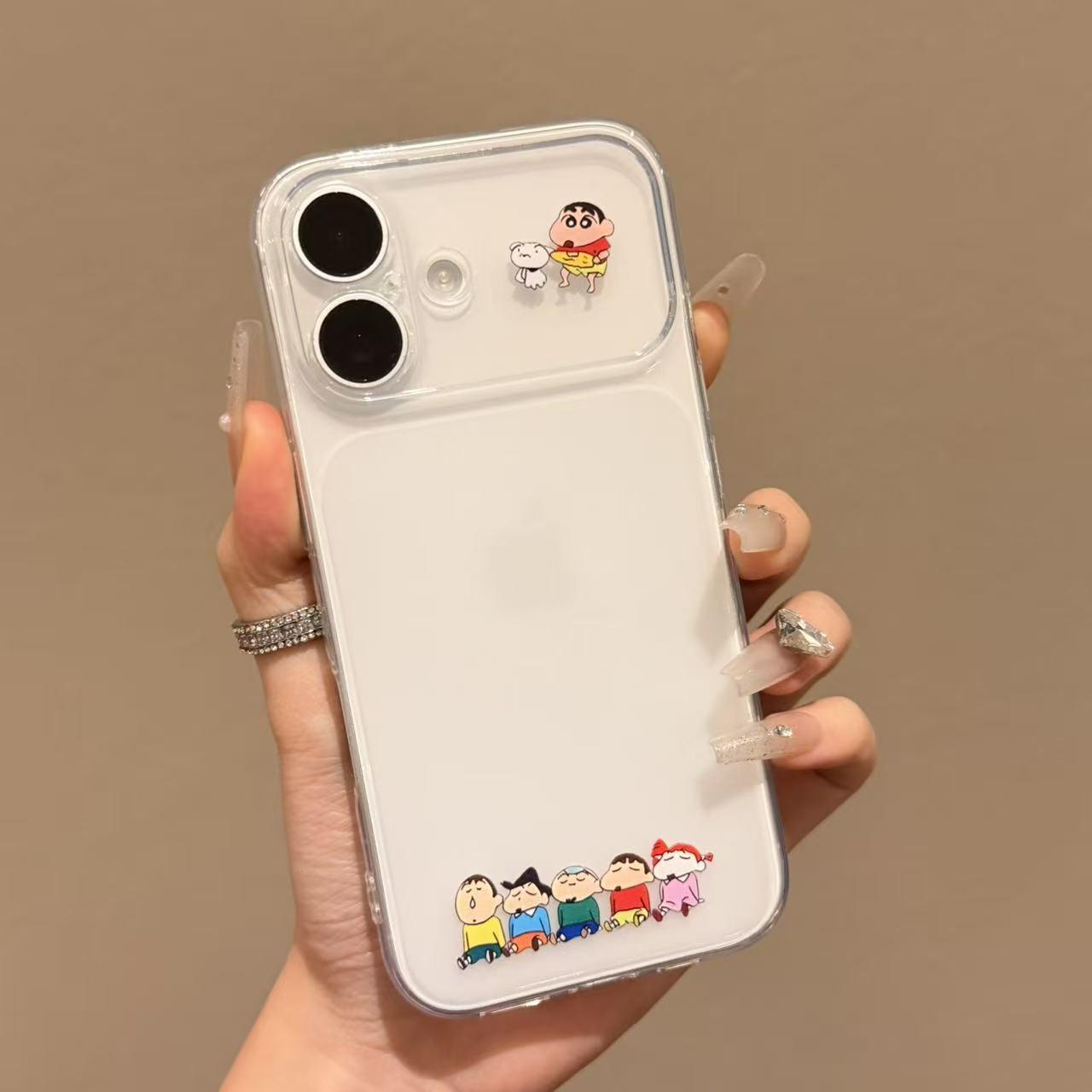Shin-chan Cartoon Case for Apple iPhone 13-17 Pro Max: Compatible, Large Window Design, Creative, Instantly Fits Apple 16 Pro
Shin-chan Cartoon Case for Apple iPhone 13-17 Pro Max: Compatible, Large Window Design, Creative, Instantly Fits Apple 16 Pro