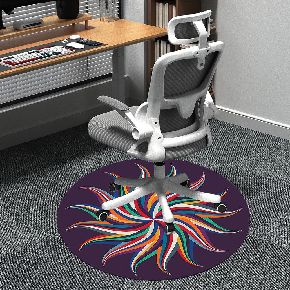 1pc Colorful Spiral Chair Carpet for Office, Perfect for Office, Holiday Party Decoration Choice yy260314053 80cm by 80cm
1pc Colorful Spiral Chair Carpet for Office, Perfect for Office, Holiday Party Decoration Choice yy260314053 80cm by 80cm