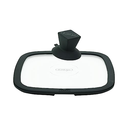 boohgle Kitchen Utensil Accessories: Removable Handle Glass Lid for Pots and Pans (Black, 26cm Glass Lid)
boohgle Kitchen Utensil Accessories: Removable Handle Glass Lid for Pots and Pans (Black, 26cm Glass Lid)