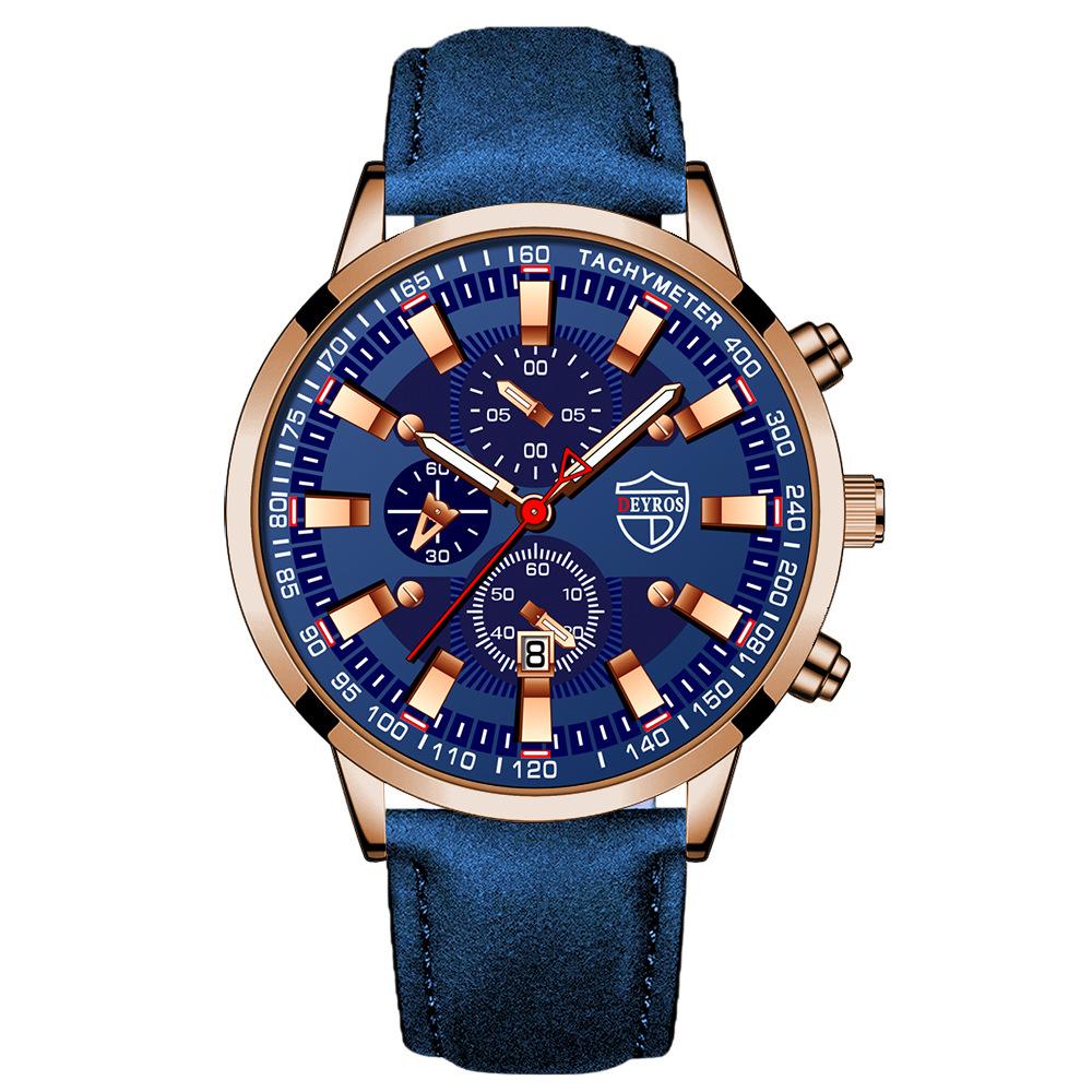 Новий Повсякденний Годинник Шкіряний Ремінець Чоловічий Годинник з Календарем Великий Циферблат Чоловічий Спортивний Годинник Студентський Годинник Чоловічий синій
Новий Повсякденний Годинник Шкіряний Ремінець Чоловічий Годинник з Календарем Великий Циферблат Чоловічий Спортивний Годинник Студентський Годинник Чоловічий синій