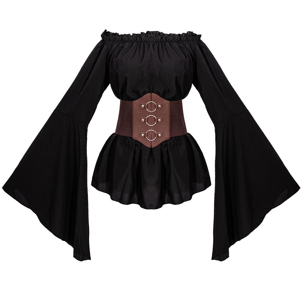 Винтажное платье пиратки, пояс-декор, костюм для косплея на Хэллоуин, наряд для вечеринки L чёрный
Винтажное платье пиратки, пояс-декор, костюм для косплея на Хэллоуин, наряд для вечеринки L чёрный