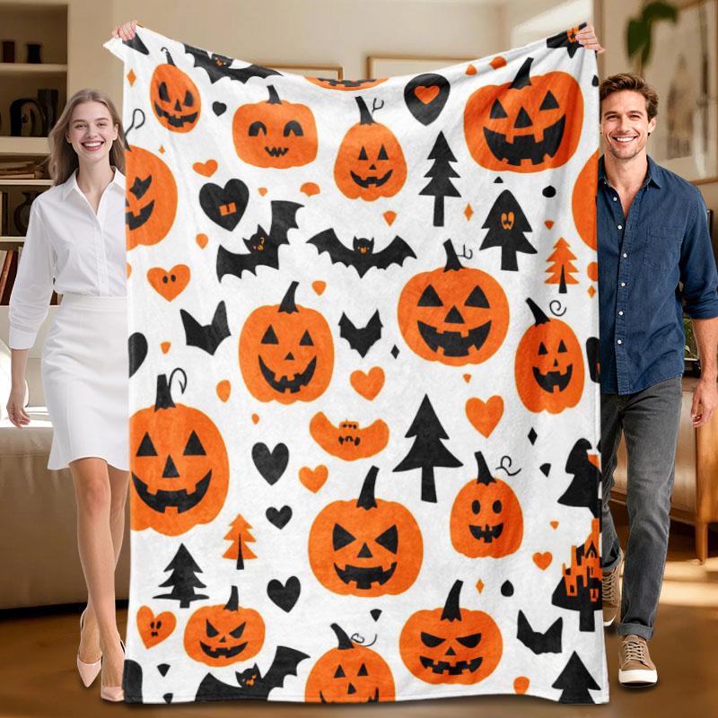 1 piece Halloween-themed orange and black flannel blanket, soft, suitable for sofa, bed, office, all-season use. 70x100cm
1 piece Halloween-themed orange and black flannel blanket, soft, suitable for sofa, bed, office, all-season use. 70x100cm