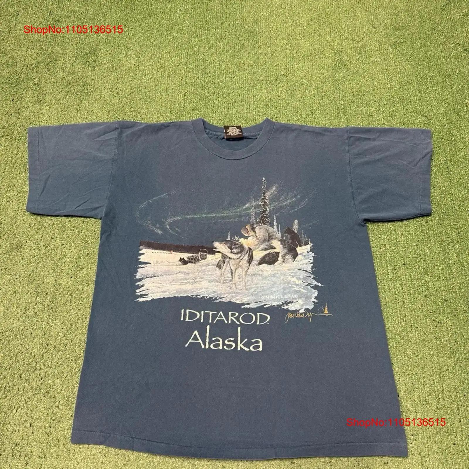 Vintage Jon Van Zyle Iditarod Sled Dog Alaska T shirt Size Large Blue 1994 VTG vintage Washed homme Soft graphic Stretched 5XL різнокольоровий
Vintage Jon Van Zyle Iditarod Sled Dog Alaska T shirt Size Large Blue 1994 VTG vintage Washed homme Soft graphic Stretched 5XL різнокольоровий