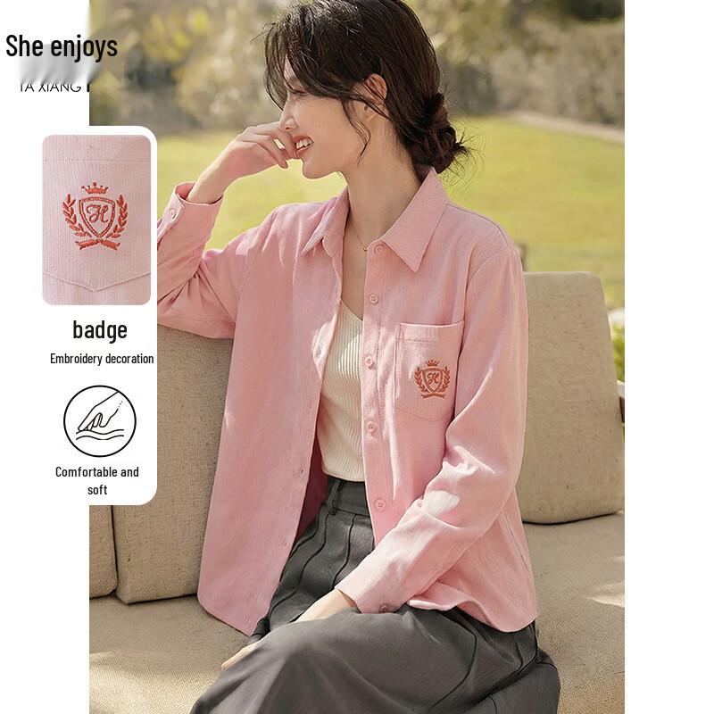 Women s Embroidered Pocket Long-Sleeve Blouse M
Women s Embroidered Pocket Long-Sleeve Blouse M