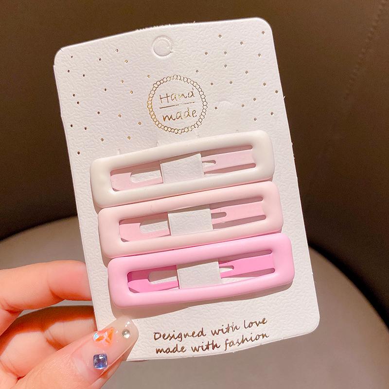 3 шт./компл. модные заколки для волос розового цвета с геометрическими звездами для девочек, милые заколки для волос, женские аксессуары для волос
3 шт./компл. модные заколки для волос розового цвета с геометрическими звездами для девочек, милые заколки для волос, женские аксессуары для волос