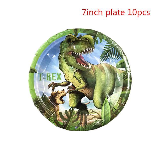 Jurassic Dinosaur Theme Party Supplies - Paper Plates, Paper Cups, Tissues, Triangular Flags, Hanging Whips, Disposable Tableware 7inch plate 10pcs
Jurassic Dinosaur Theme Party Supplies - Paper Plates, Paper Cups, Tissues, Triangular Flags, Hanging Whips, Disposable Tableware 7inch plate 10pcs