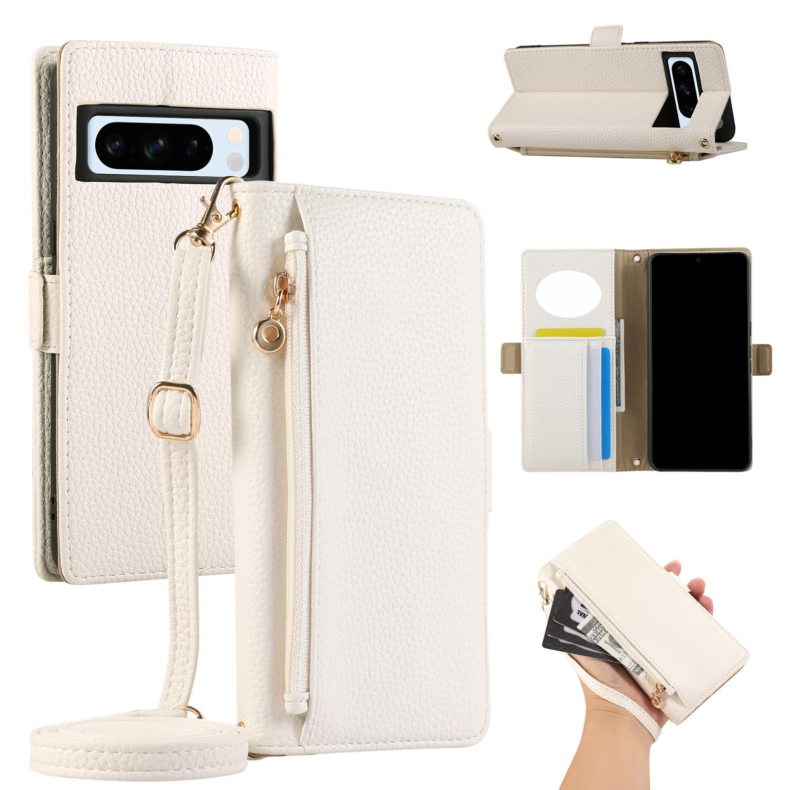 Crossbody Zipper Cards Solt Wallet Leather Case For Google Pixel 9 Pro XL 8 8A 7 7A 6 6A Makeup Mirror Long Lanyard Book Cover For Pixel 9 білий
Crossbody Zipper Cards Solt Wallet Leather Case For Google Pixel 9 Pro XL 8 8A 7 7A 6 6A Makeup Mirror Long Lanyard Book Cover For Pixel 9 білий