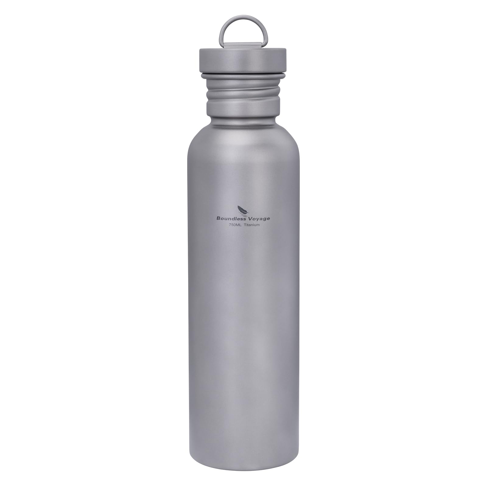 Boundless Voyage Pure Titanium Single-Wall Sports Water Bottle, 750ml, Lightweight, Durable, Rustproof, Wide Mouth, for Campfires, Hiking, Cycling, Sp
Boundless Voyage Pure Titanium Single-Wall Sports Water Bottle, 750ml, Lightweight, Durable, Rustproof, Wide Mouth, for Campfires, Hiking, Cycling, Sp