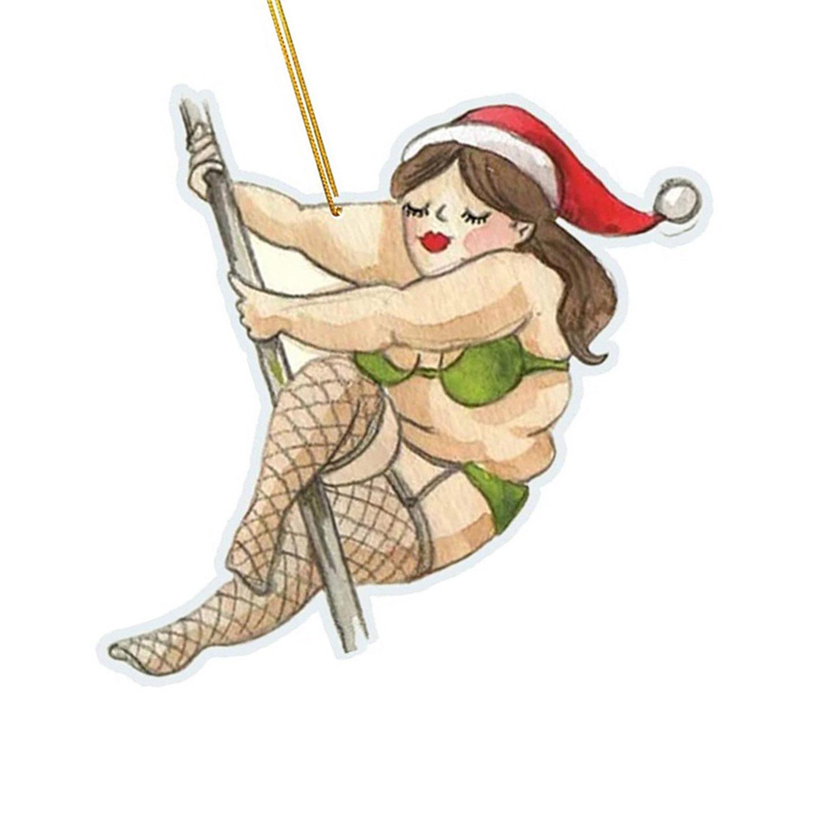 Причудливые танцующие подвески для рождественской елки. Нежные забавные акриловые танцующие украшения для рождественской елки для радости на Рождество.
Причудливые танцующие подвески для рождественской елки. Нежные забавные акриловые танцующие украшения для рождественской елки для радости на Рождество.