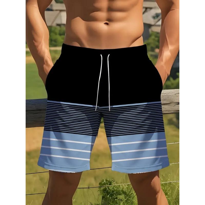 Fashion Striped Pattern Beach Shorts For Men Summer Retro Holiday Vacation 3D Printed Short Pants Loose Breathable Swim Trunks 6XL
Fashion Striped Pattern Beach Shorts For Men Summer Retro Holiday Vacation 3D Printed Short Pants Loose Breathable Swim Trunks 6XL
