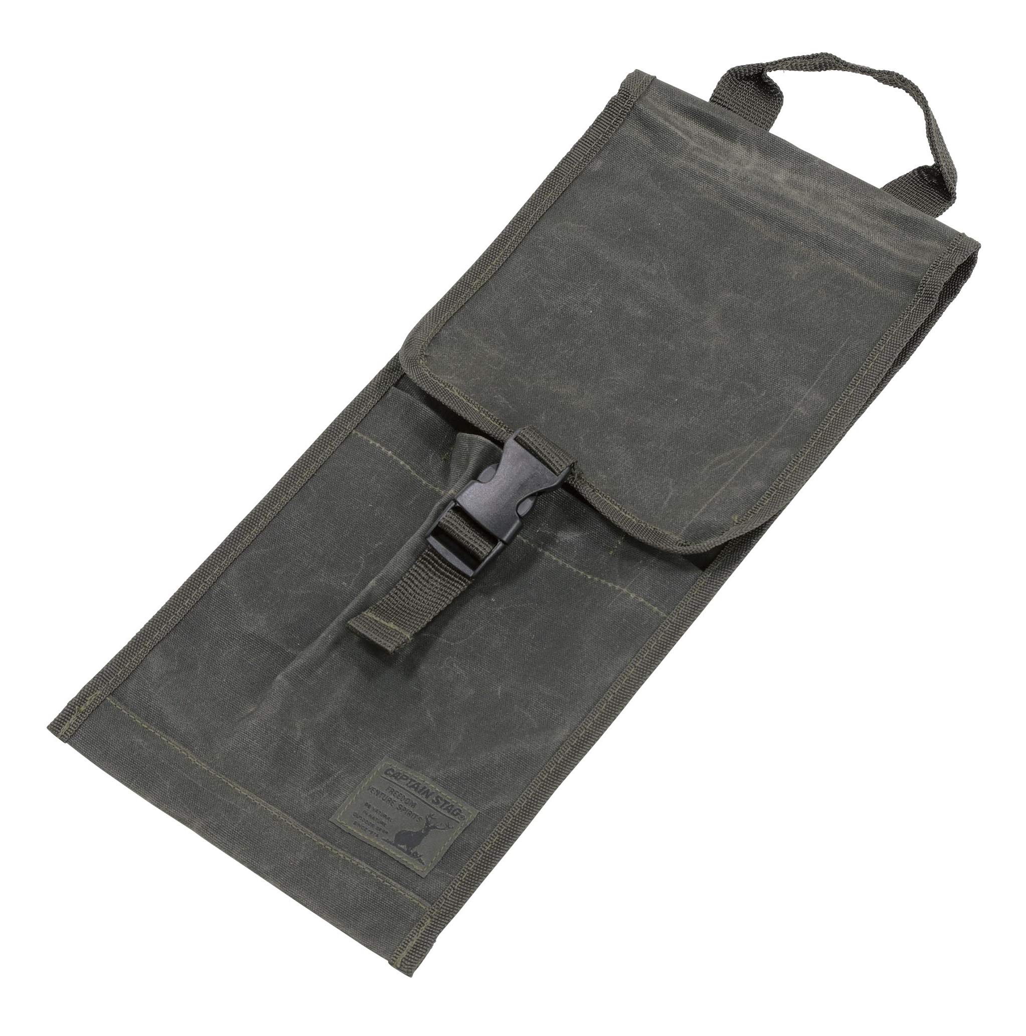 CAPTAIN STAG Outdoor Bag Peg Case Peg Hammer Storage Bag Cotton Canvas Olive UL-2044 Usage Size: (Approx.) Width 180 x Length 415mm
CAPTAIN STAG Outdoor Bag Peg Case Peg Hammer Storage Bag Cotton Canvas Olive UL-2044 Usage Size: (Approx.) Width 180 x Length 415mm