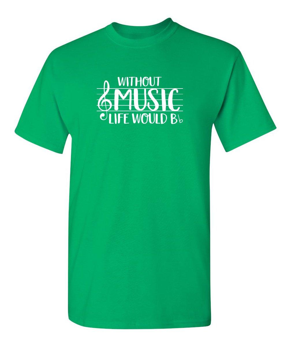 Without Music Life Would B Flat Band Graphic Novelty Sarcastic Funny T Shirt 4XL
Without Music Life Would B Flat Band Graphic Novelty Sarcastic Funny T Shirt 4XL