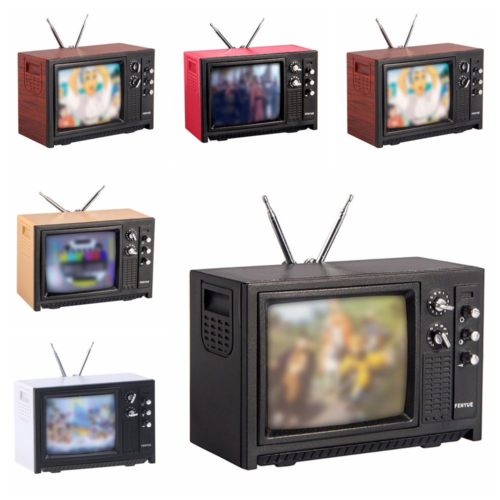 Cute Miniature Decoration Dollhouse Furniture Simulation Furniture Mini Retro TV Play House Toy
Cute Miniature Decoration Dollhouse Furniture Simulation Furniture Mini Retro TV Play House Toy