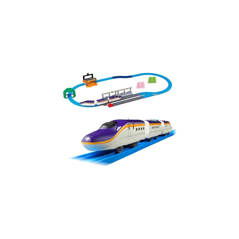 Takara Tomy E8 Series Tsubasa & Tomica Arch Level Crossing Set with Train Tracks and Accessories
Takara Tomy E8 Series Tsubasa & Tomica Arch Level Crossing Set with Train Tracks and Accessories