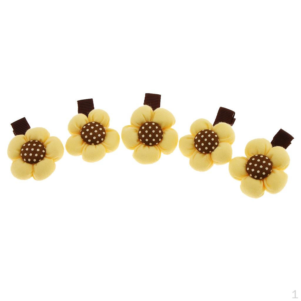 5 Pcs Flower Hair Clips Hairpin Accessory Barrette Gift
5 Pcs Flower Hair Clips Hairpin Accessory Barrette Gift