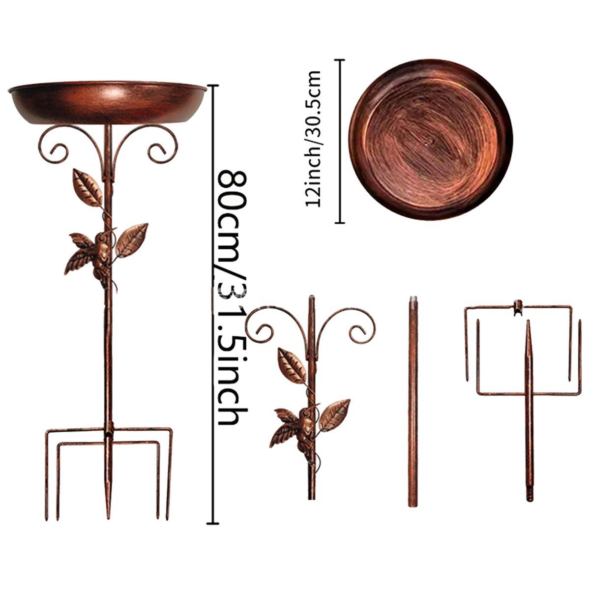 Garden Bird Bath Sturdy Iron Outdoor Bird Bath for Outside Vintage Standing Bird Bath Bowl for Outdoor Garden Patio Yard China Mainland
Garden Bird Bath Sturdy Iron Outdoor Bird Bath for Outside Vintage Standing Bird Bath Bowl for Outdoor Garden Patio Yard China Mainland