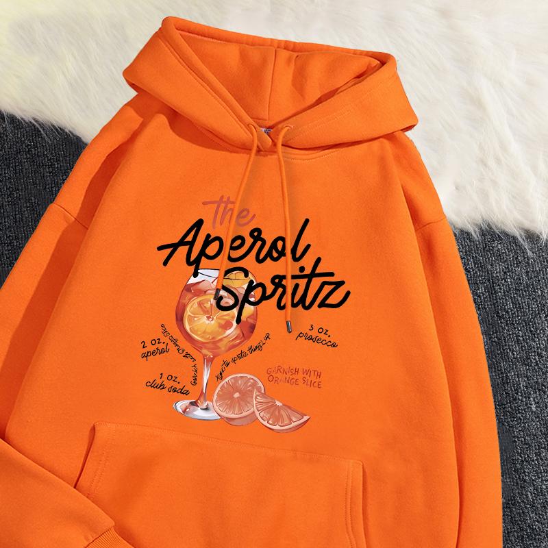 Winter Womans Hoodie The Aperol Spritz Retro Cocktail Printing Sweatshirt Loose Pocket Warm Fleece Pullover Kawaii Sportswear XL
Winter Womans Hoodie The Aperol Spritz Retro Cocktail Printing Sweatshirt Loose Pocket Warm Fleece Pullover Kawaii Sportswear XL
