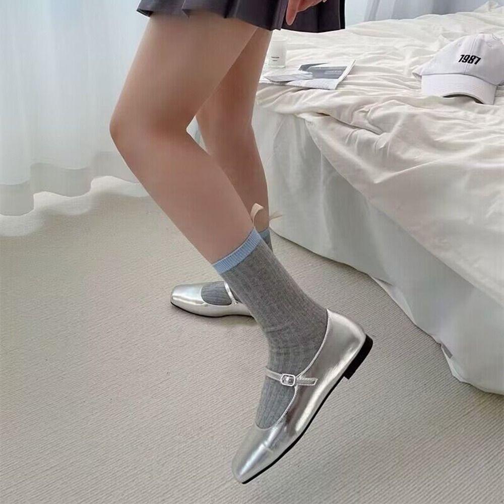 Cotton Socks for Women Color Blocking Mid Tube Socks Elegance Patchwork Mid-calf Socks Girl синий
Cotton Socks for Women Color Blocking Mid Tube Socks Elegance Patchwork Mid-calf Socks Girl синий