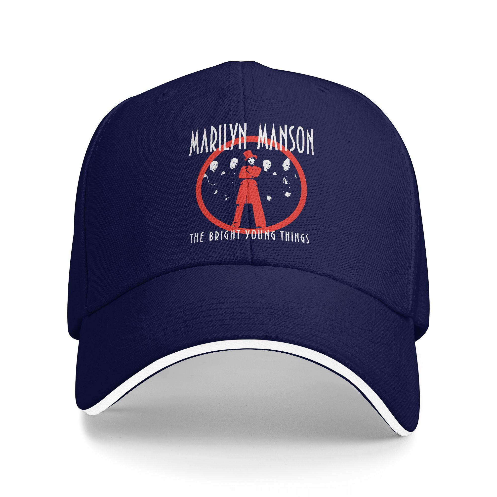 Marilyn Manson Winterland Baseball Cap Fashion Trucker Hat Summer Couple Women Kpop Rock Baseball Caps One Size
Marilyn Manson Winterland Baseball Cap Fashion Trucker Hat Summer Couple Women Kpop Rock Baseball Caps One Size