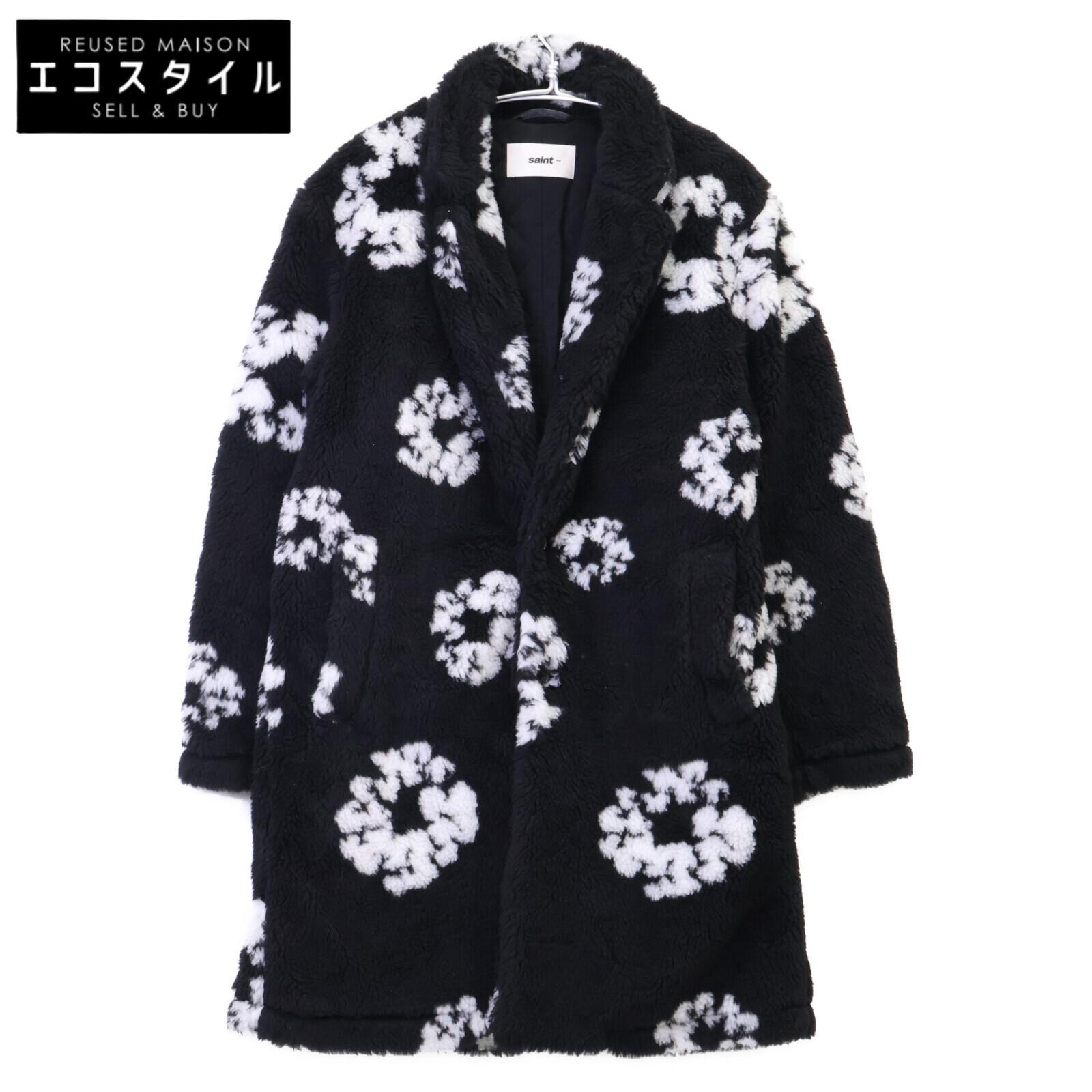 SAINT MICHAEL ×Denim Tears SM-YS1-0000-C51 Black Boa Coat coat M blackUsed
SAINT MICHAEL ×Denim Tears SM-YS1-0000-C51 Black Boa Coat coat M blackUsed