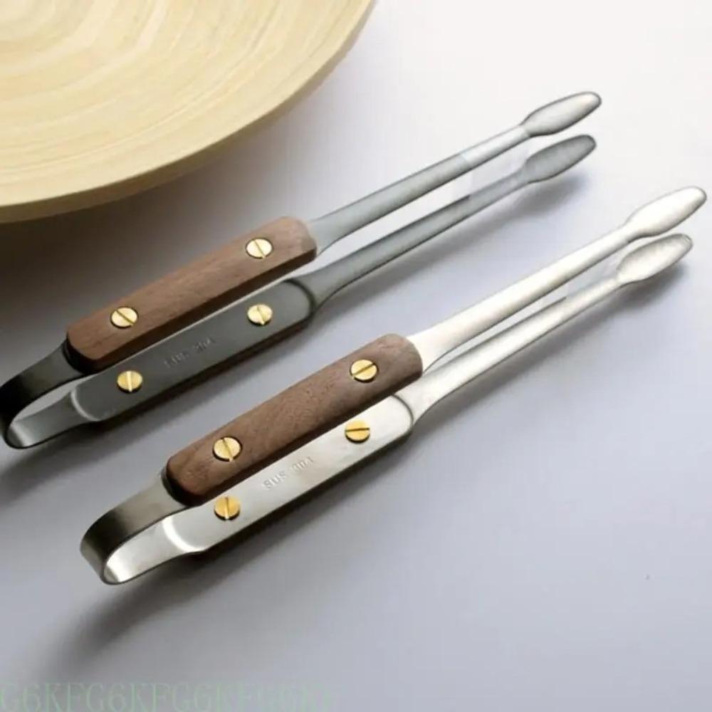 Heat Resistant Steak Clip Anti-slip Baking Bread Clamp Food Tongs Barbecue Tool Kitchen Use Style 3
Heat Resistant Steak Clip Anti-slip Baking Bread Clamp Food Tongs Barbecue Tool Kitchen Use Style 3
