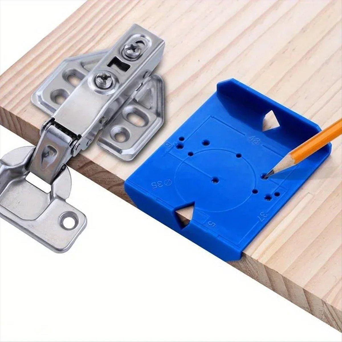 BHBL Hidden Hinge Fixture - Precise Locking Hinge Drilling Guide Hole Punch Locator Woodworking Tool China Mainland
BHBL Hidden Hinge Fixture - Precise Locking Hinge Drilling Guide Hole Punch Locator Woodworking Tool China Mainland